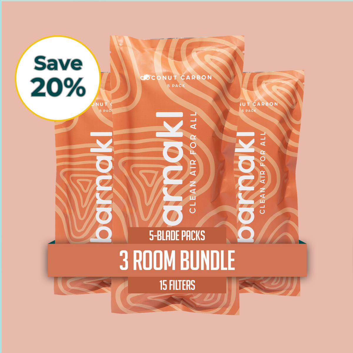 Barnakl 5-blade packs: Save 20% on 3 Room Bundle