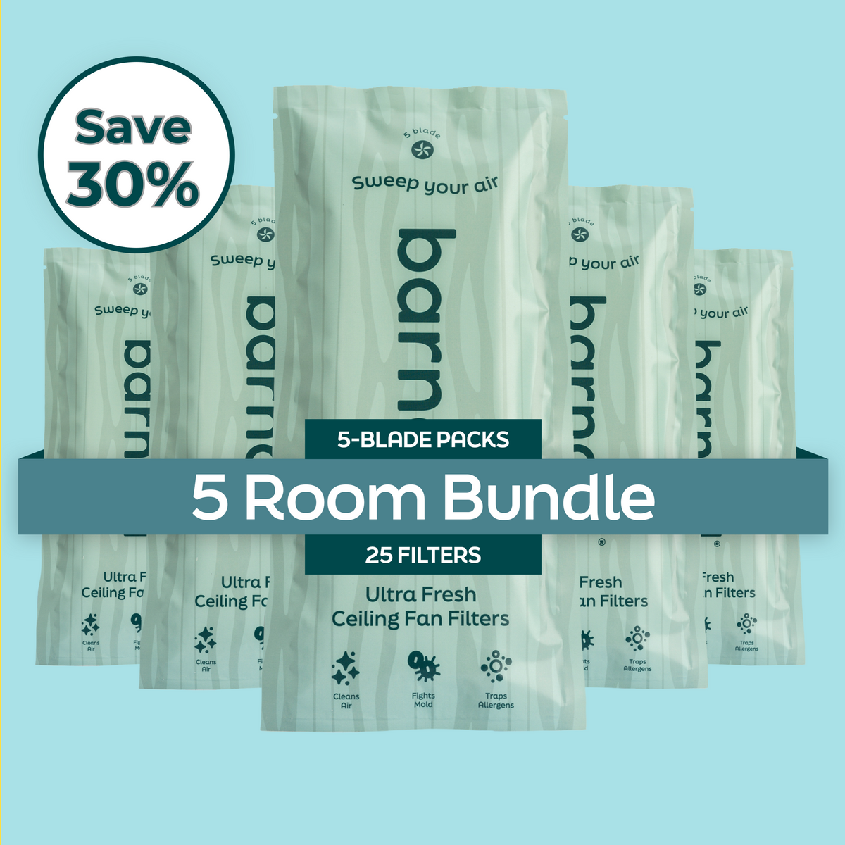 Ultra 5-blade packs: Save 30% on 5 Room Bundle
